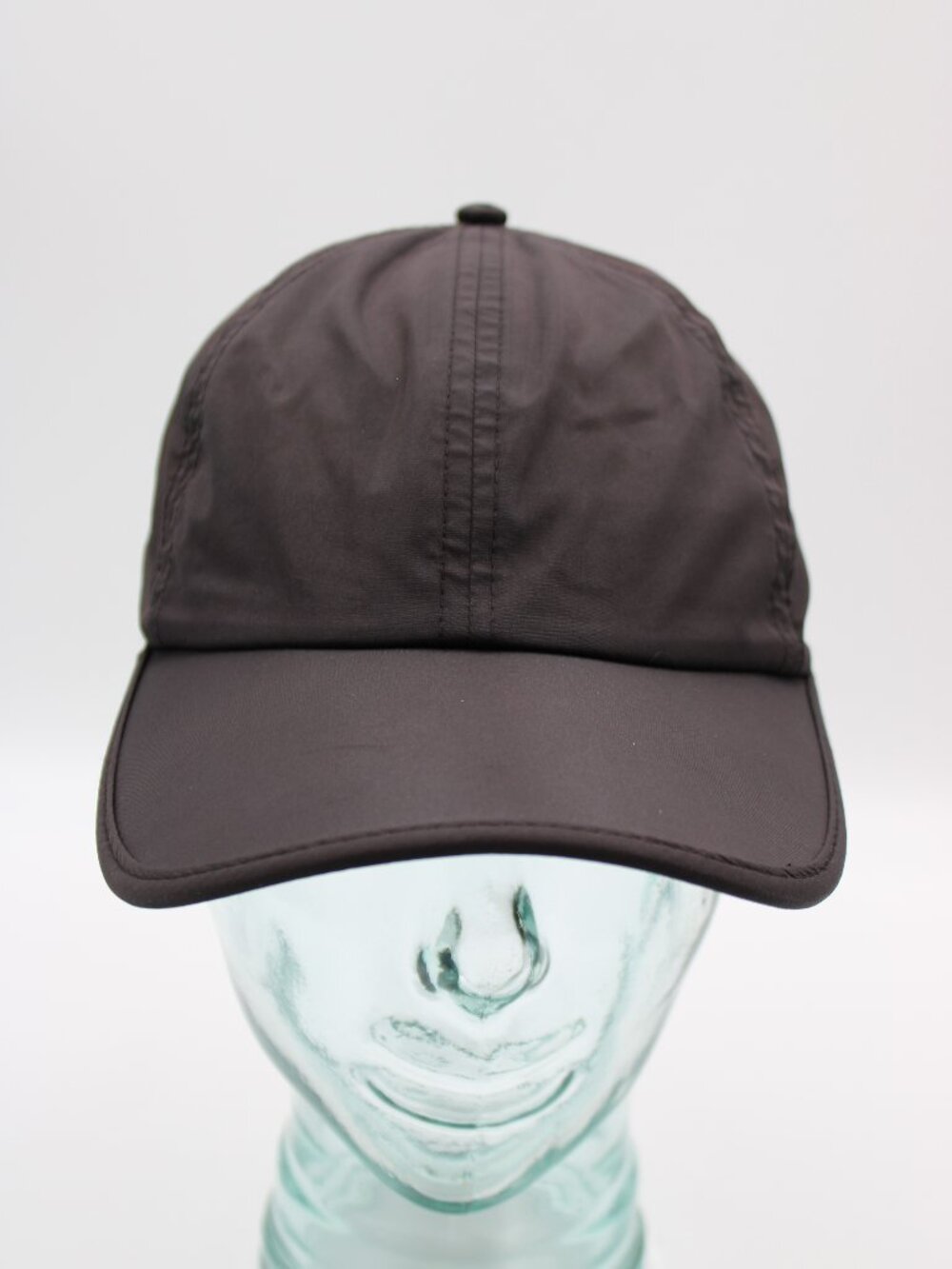 Newhattan Quick Dry Running Cap Breathable Strapback Outdoor Hat Black OSFA